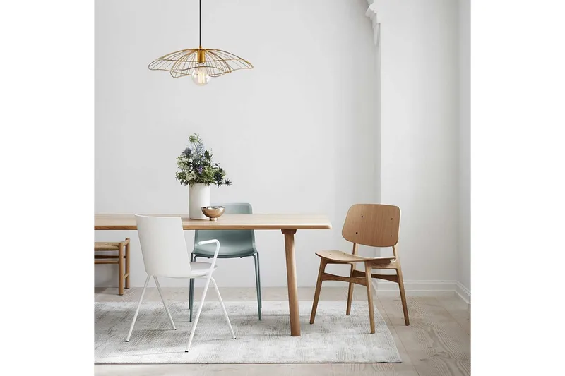 Taklampe Majrula Blomst Gull - Gull - Belysning - Innendørsbelysning & Lamper - Vinduslampe