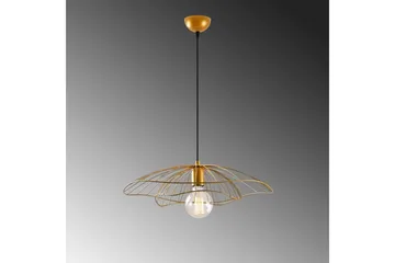 Taklampe Majrula Blomst Gull - Gull - Belysning - Innendørsbelysning & Lamper - Vinduslampe