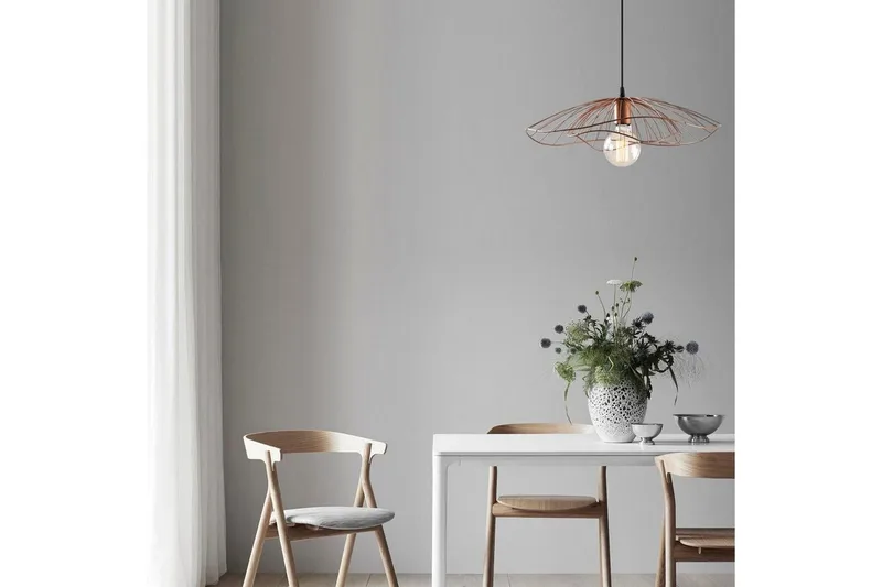 Taklampe Majrula Blomst Kobber - Kobber - Belysning - Innendørsbelysning & Lamper - Vinduslampe