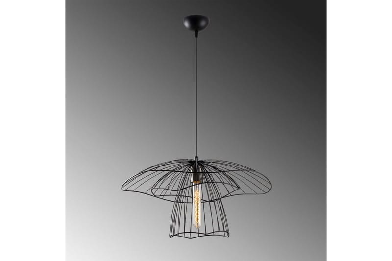 Taklampe Majrula Blomst Svart - Svart - Belysning - Innendørsbelysning & Lamper - Vinduslampe