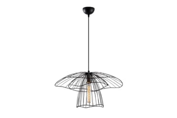 Taklampe Majrula Blomst Svart - Svart - Belysning - Innendørsbelysning & Lamper - Vinduslampe