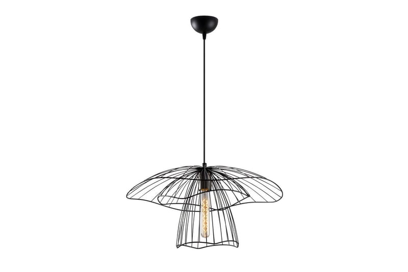 Taklampe Majrula Blomst Svart - Svart - Belysning - Innendørsbelysning & Lamper - Vinduslampe