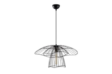 Taklampe Majrula Blomst Svart - Svart - Belysning - Innendørsbelysning & Lamper - Vinduslampe