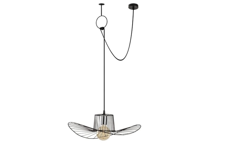 Taklampe Majrula Svart Enkeltkontakt - Enkeltkontakt - Belysning - Innendørsbelysning & Lamper - Vinduslampe