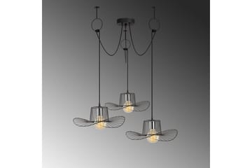 Taklampe Majrula Svart Tre Stikkontakt - Tre Stikkontakt - Belysning - Innendørsbelysning & Lamper - Vinduslampe