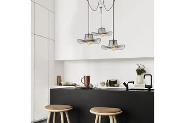 Taklampe Majrula Svart Tre Stikkontakt - Tre Stikkontakt - Belysning - Innendørsbelysning & Lamper - Vinduslampe