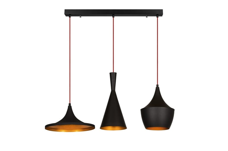 Taklampe Mangol Sett Svart / Gull - Gull/Svart - Belysning - Innendørsbelysning & Lamper - Vinduslampe