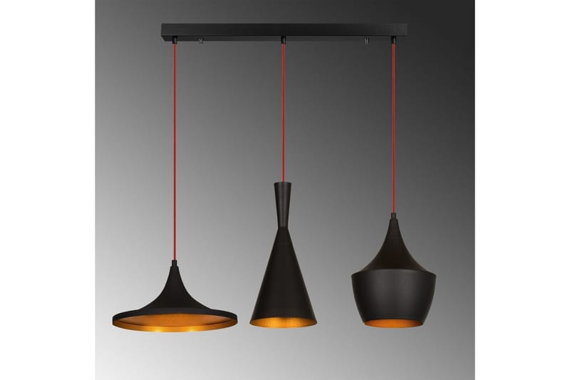 Taklampe Mangol Sett Svart / Gull - Gull/Svart - Belysning - Innendørsbelysning & Lamper - Vinduslampe