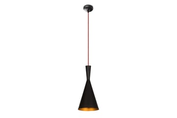 Taklampe Mangol Svart / Rød Diameter: 19 cm - Mørkerød/Svart - Belysning - Innendørsbelysning & Lamper - Vinduslampe