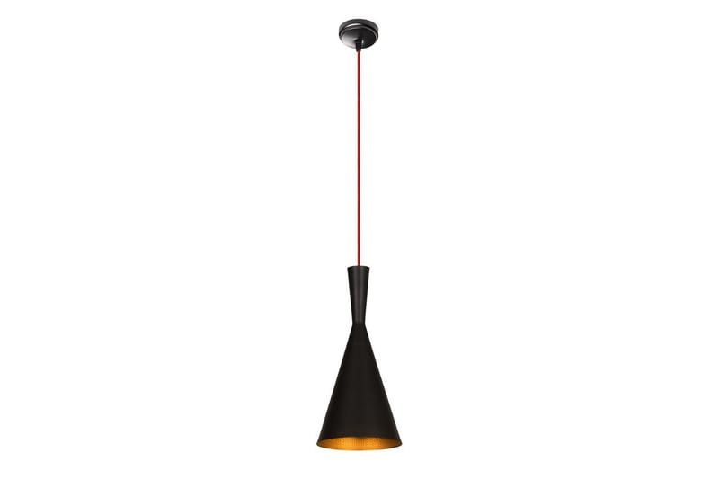Taklampe Mangol Svart / Rød Diameter: 19 cm - Mørkerød/Svart - Belysning - Innendørsbelysning & Lamper - Vinduslampe