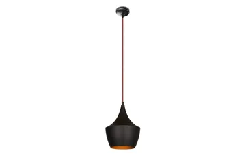 Taklampe Mangol Svart / Rød Diameter: 23 cm - Mørkerød/Svart - Belysning - Innendørsbelysning & Lamper - Vinduslampe