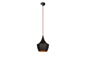 Taklampe Mangol Svart / Rød Diameter: 23 cm - Mørkerød/Svart - Belysning - Innendørsbelysning & Lamper - Vinduslampe