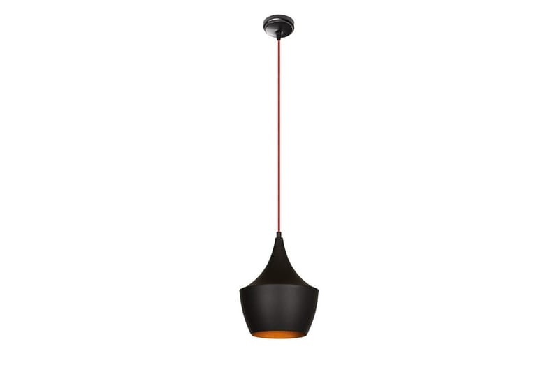 Taklampe Mangol Svart / Rød Diameter: 23 cm - Mørkerød/Svart - Belysning - Innendørsbelysning & Lamper - Vinduslampe