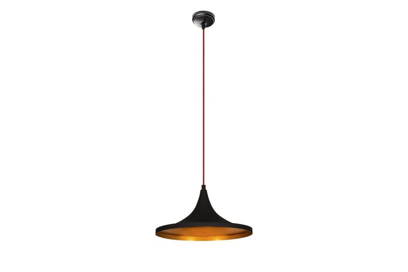 Taklampe Mangol Svart / Rød Diameter: 35 cm - Mørkerød/Svart - Belysning - Innendørsbelysning & Lamper - Vinduslampe