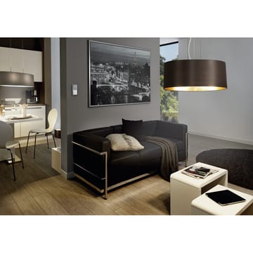 Taklampe Maserlo med 3 lamper - Matt nikkel/svart - Belysning - Innendørsbelysning & Lamper - Vinduslampe