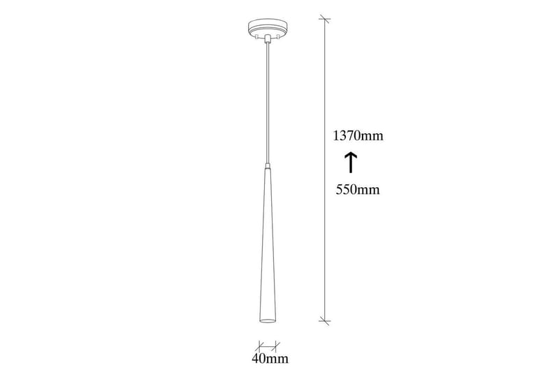 Taklampe Matsuchi svart Enkeltkontakt - Enkeltkontakt - Belysning - Innendørsbelysning & Lamper - Vinduslampe