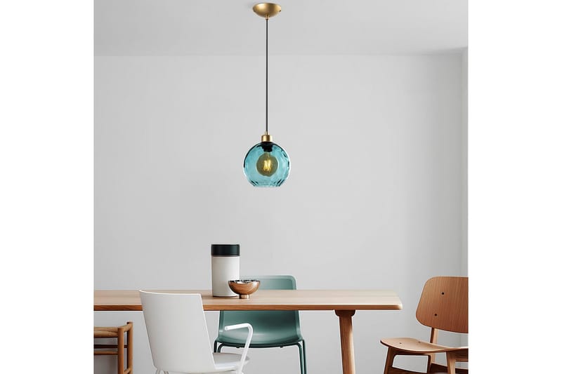 Taklampe Mayur Blå - Blå - Belysning - Innendørsbelysning & Lamper - Vinduslampe