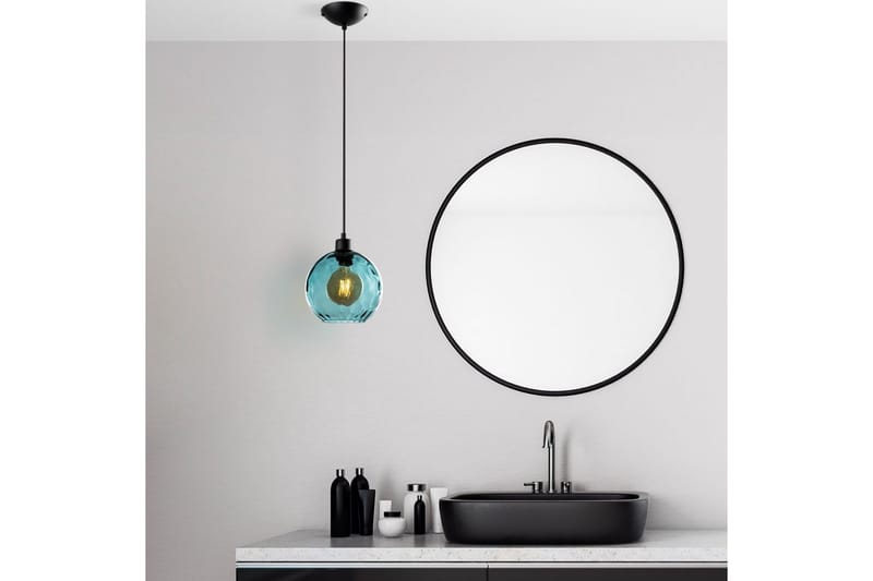 Taklampe Mayur Blå / Svart - Blå / Svart - Belysning - Innendørsbelysning & Lamper - Vinduslampe
