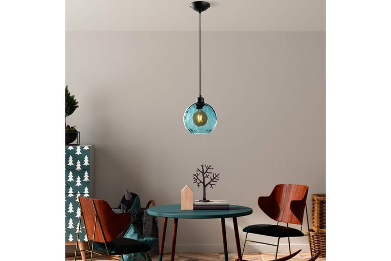 Taklampe Mayur Blå / Svart - Blå / Svart - Belysning - Innendørsbelysning & Lamper - Vinduslampe