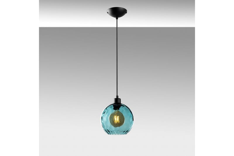Taklampe Mayur Blå / Svart - Blå / Svart - Belysning - Innendørsbelysning & Lamper - Vinduslampe