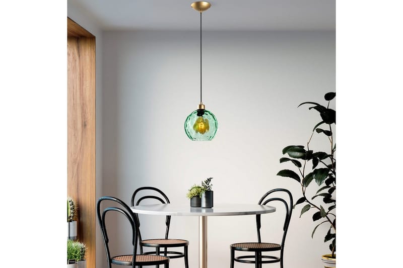 Taklampe Mayur Grønn / Gull - Grønn / Gull - Belysning - Innendørsbelysning & Lamper - Vinduslampe