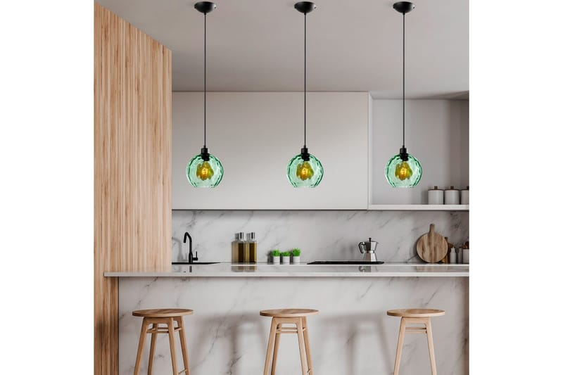 Taklampe Mayur Grønn / Svart - Grønn / Svart - Belysning - Innendørsbelysning & Lamper - Vinduslampe