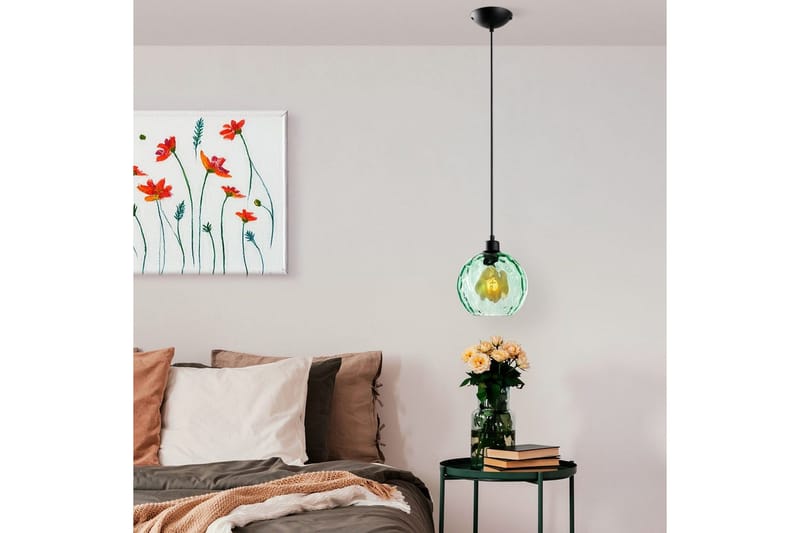 Taklampe Mayur Grønn / Svart - Grønn / Svart - Belysning - Innendørsbelysning & Lamper - Vinduslampe