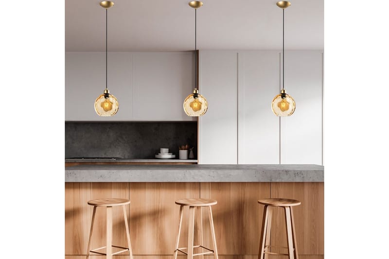 Taklampe Mayur Gul / Gull - Gul / Gull - Belysning - Innendørsbelysning & Lamper - Vinduslampe