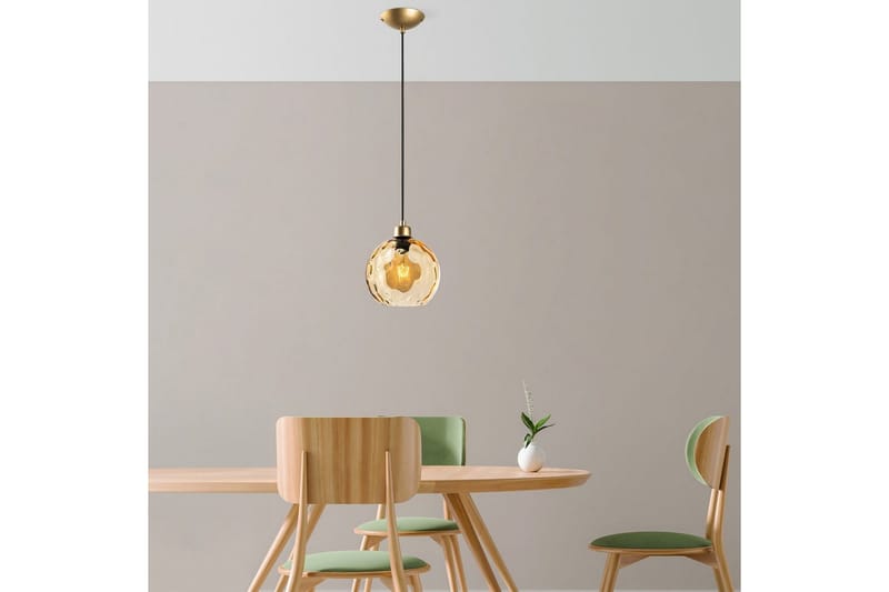 Taklampe Mayur Gul / Gull - Gul / Gull - Belysning - Innendørsbelysning & Lamper - Vinduslampe