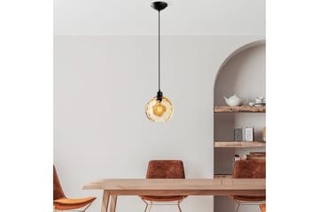 Taklampe Mayur Gul / Svart - Gul / Svart - Belysning - Innendørsbelysning & Lamper - Vinduslampe