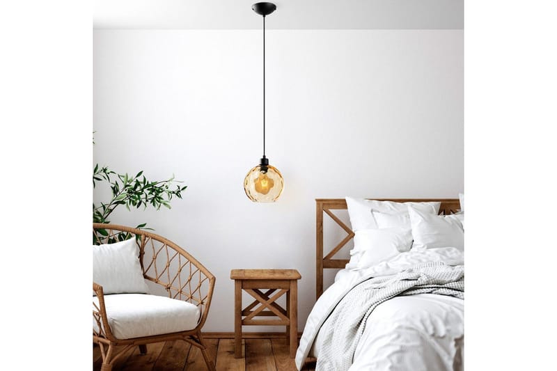 Taklampe Mayur Gul / Svart - Gul / Svart - Belysning - Innendørsbelysning & Lamper - Vinduslampe