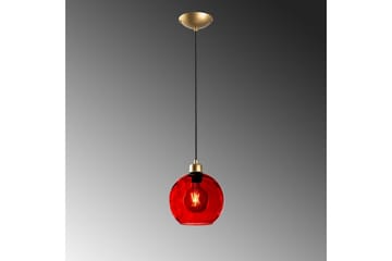 Taklampe Mayur Rød / Gull - Rød / Gull - Belysning - Innendørsbelysning & Lamper - Vinduslampe