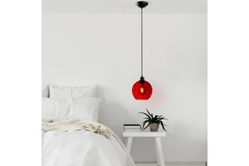 Taklampe Mayur Rød / Svart - Rød / Svart - Belysning - Innendørsbelysning & Lamper - Vinduslampe