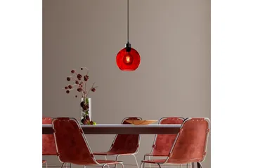 Taklampe Mayur Rød / Svart - Rød / Svart - Belysning - Innendørsbelysning & Lamper - Vinduslampe