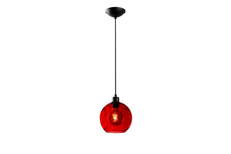 Taklampe Mayur Rød / Svart - Rød / Svart - Belysning - Innendørsbelysning & Lamper - Vinduslampe