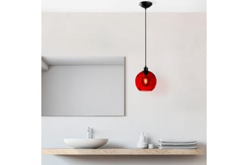 Taklampe Mayur Rød / Svart - Rød / Svart - Belysning - Innendørsbelysning & Lamper - Vinduslampe