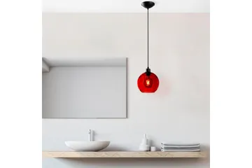 Taklampe Mayur Rød / Svart - Rød / Svart - Belysning - Innendørsbelysning & Lamper - Vinduslampe