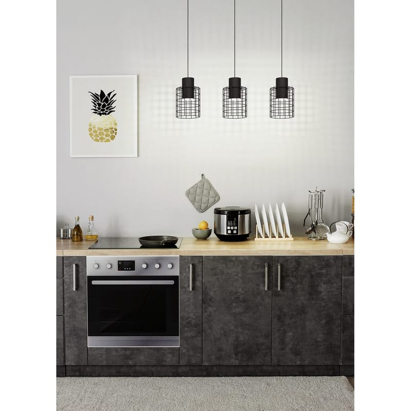 Taklampe Milligan med 3 lamper - 20 cm - Belysning - Innendørsbelysning & Lamper - Vinduslampe