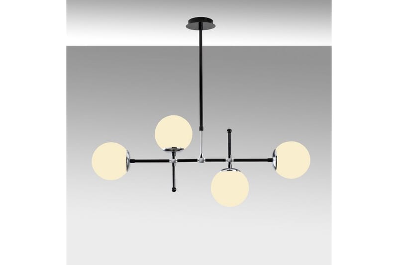 Taklampe Min legende svart / hvit - Svart/Hvit - Belysning - Innendørsbelysning & Lamper - Vinduslampe