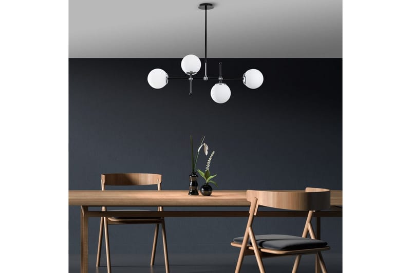 Taklampe Min legende svart / hvit - Svart/Hvit - Belysning - Innendørsbelysning & Lamper - Vinduslampe