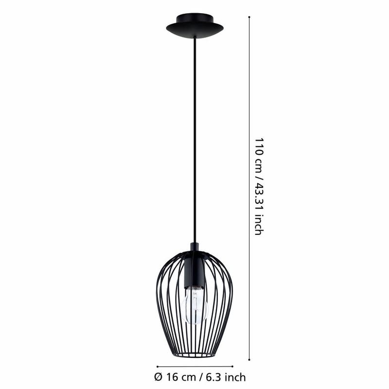 Taklampe Newtown - 160 mm - Belysning - Innendørsbelysning & Lamper - Vinduslampe
