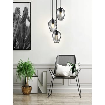 Taklampe Newtown rund med 3 lamper - 38 cm - Belysning - Innendørsbelysning & Lamper - Vinduslampe