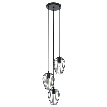 Taklampe Newtown rund med 3 lamper - 38 cm - Belysning - Innendørsbelysning & Lamper - Vinduslampe