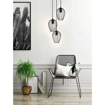 Taklampe Newtown rund med 3 lamper - 38 cm - Belysning - Innendørsbelysning & Lamper - Vinduslampe