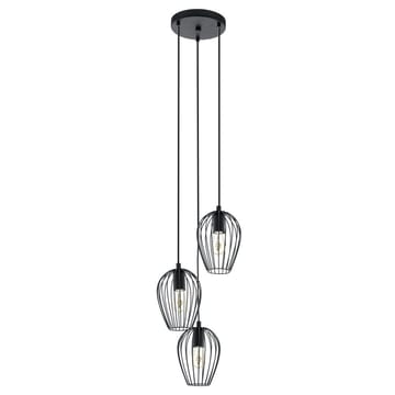 Taklampe Newtown rund med 3 lamper - 38 cm - Belysning - Innendørsbelysning & Lamper - Vinduslampe