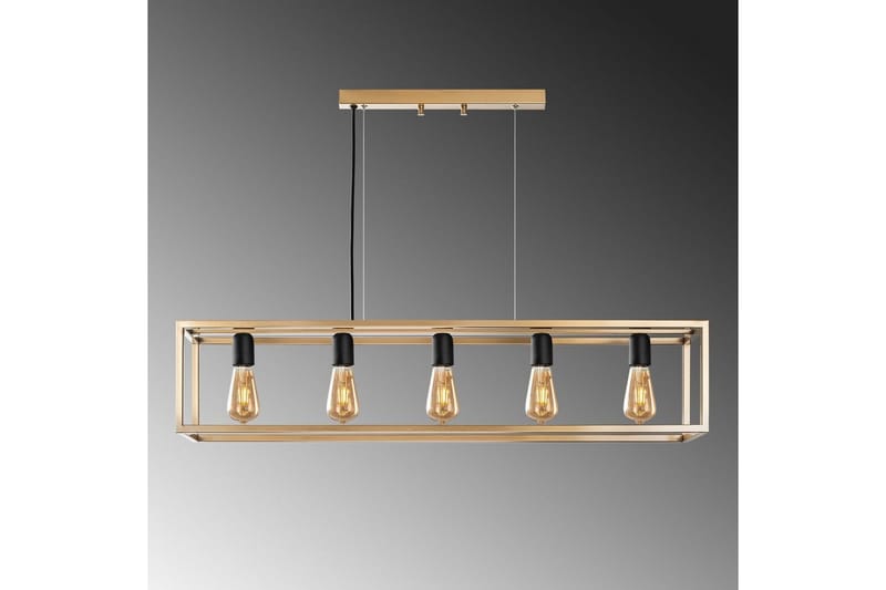 Taklampe Orika Horisontal Gull - Gull - Belysning - Innendørsbelysning & Lamper - Vinduslampe