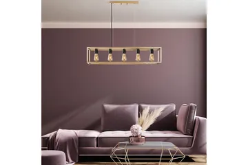 Taklampe Orika Horisontal Gull - Gull - Belysning - Innendørsbelysning & Lamper - Vinduslampe