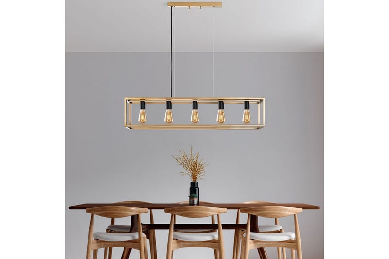 Taklampe Orika Horisontal Gull - Gull - Belysning - Innendørsbelysning & Lamper - Vinduslampe