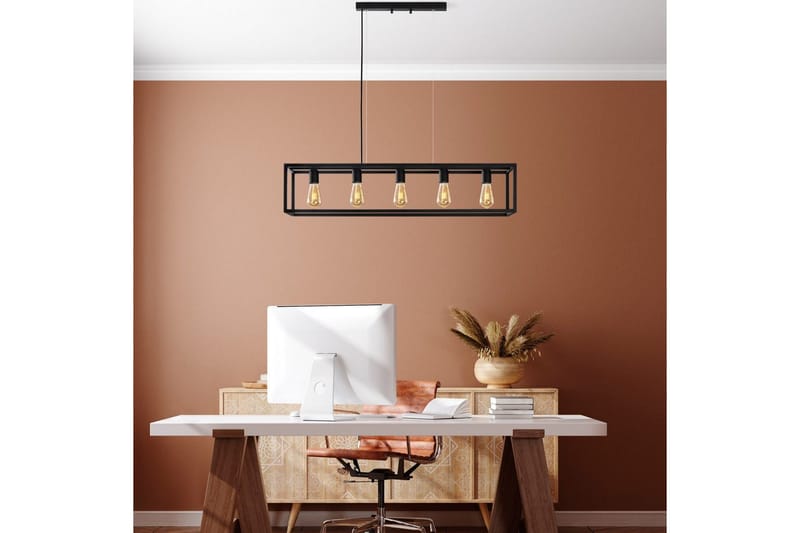 Taklampe Orika Horisontal Svart - Svart - Belysning - Innendørsbelysning & Lamper - Vinduslampe