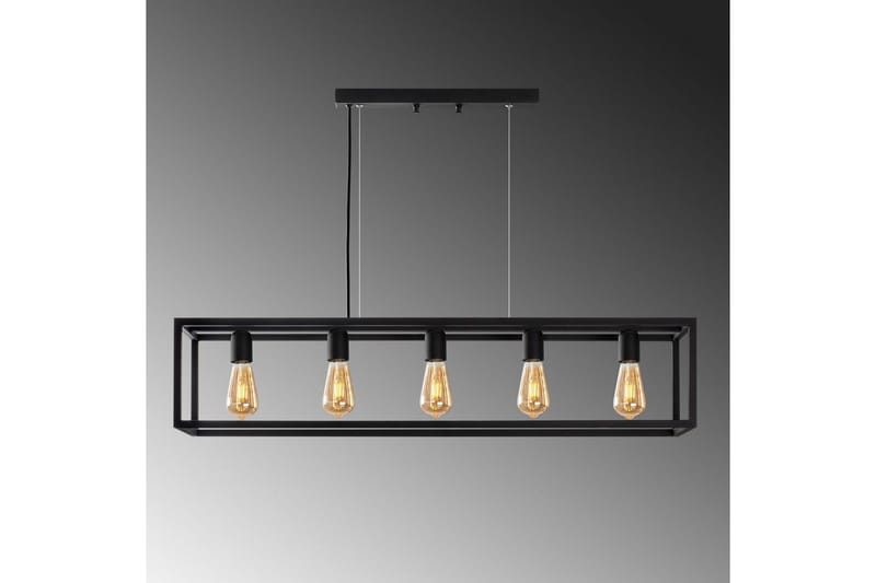 Taklampe Orika Horisontal Svart - Svart - Belysning - Innendørsbelysning & Lamper - Vinduslampe